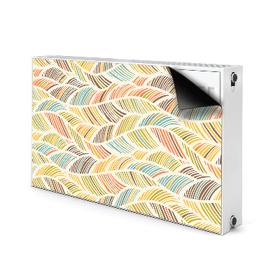 Magnet decorativ pentru calorifer Valuri abstracte