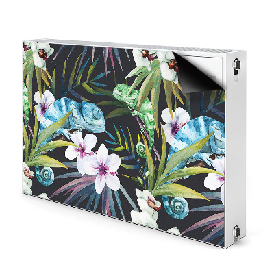 Magnet decorativ pentru calorifer Cameleon albastru