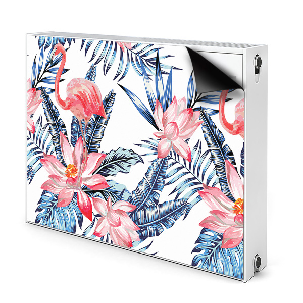 Magnet decorativ pentru calorifer Flamingo pictat