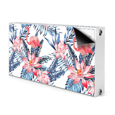 Magnet decorativ pentru calorifer Flamingo pictat