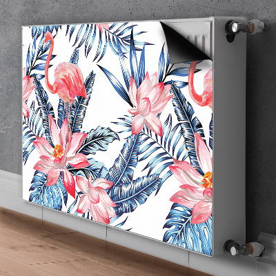 Magnet decorativ pentru calorifer Flamingo pictat