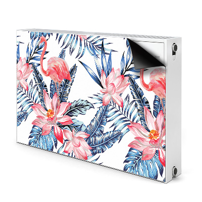 Magnet decorativ pentru calorifer Flamingo pictat