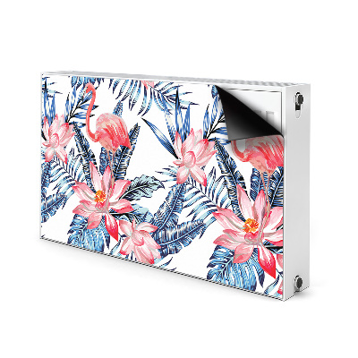 Magnet decorativ pentru calorifer Flamingo pictat