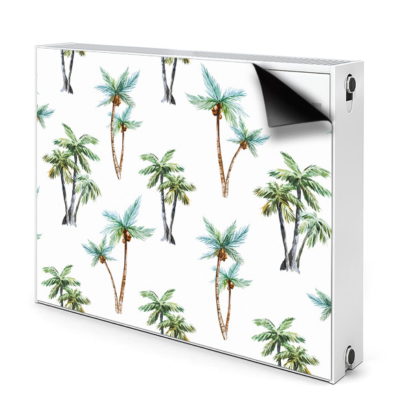 Capac decorativ pentru calorifer Palm mural