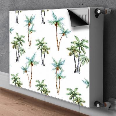 Capac decorativ pentru calorifer Palm mural