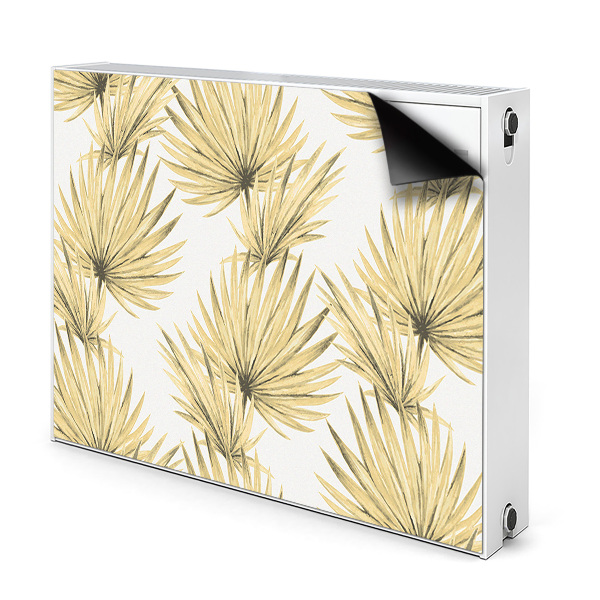 Magnet decorativ pentru calorifer Frunze tropicale