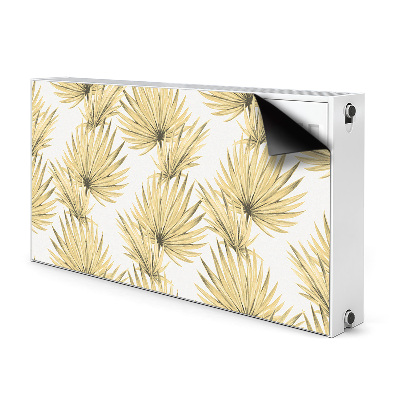 Magnet decorativ pentru calorifer Frunze tropicale