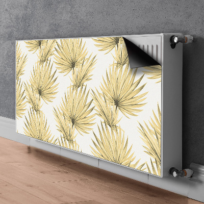 Magnet decorativ pentru calorifer Frunze tropicale