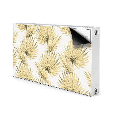 Magnet decorativ pentru calorifer Frunze tropicale