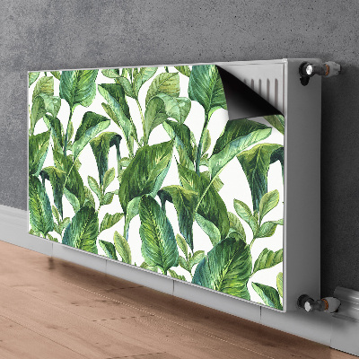 Magnet decorativ pentru calorifer Frunze tropicale