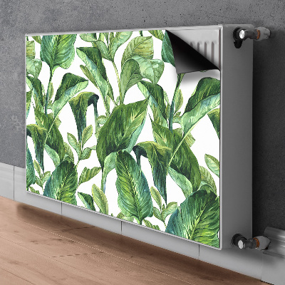 Magnet decorativ pentru calorifer Frunze tropicale