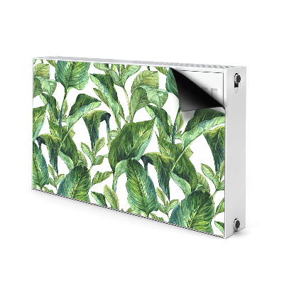 Magnet decorativ pentru calorifer Frunze tropicale