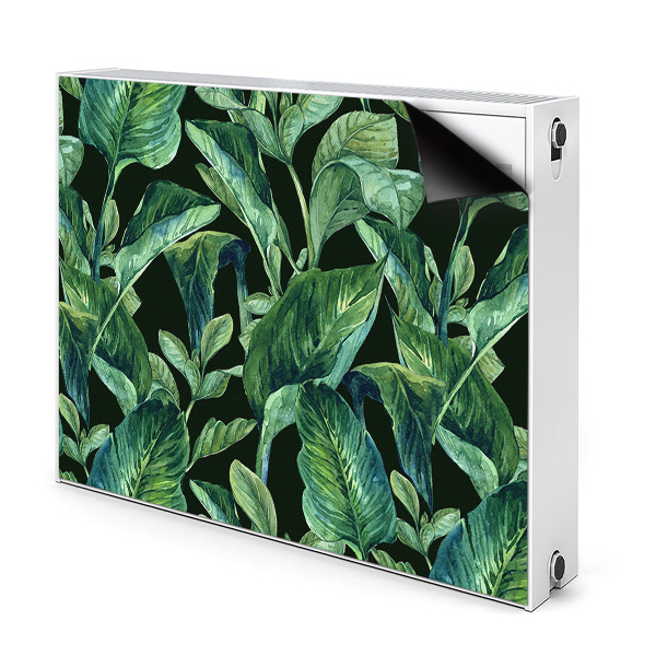 Magnet decorativ pentru calorifer Frunze tropicale