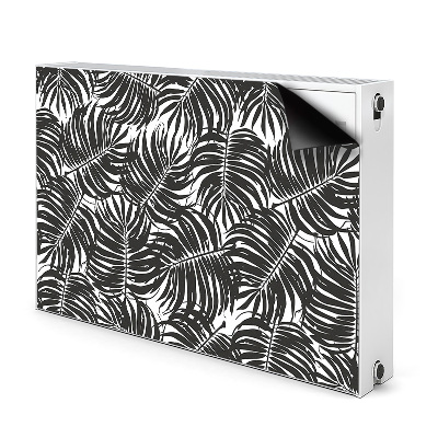 Magnet decorativ pentru calorifer Frunze negre