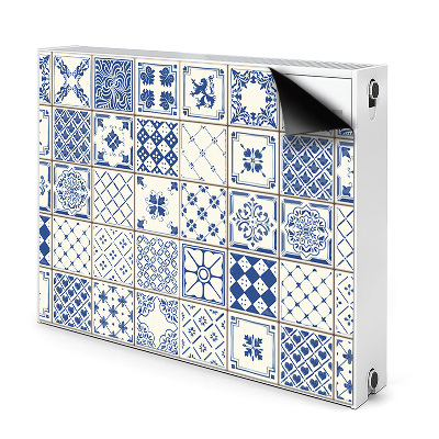 Capac decorativ pentru calorifer Placi azulejos