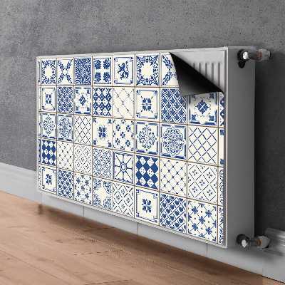 Capac decorativ pentru calorifer Placi azulejos