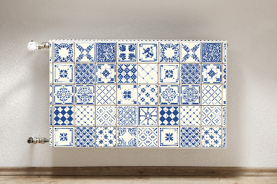 Capac decorativ pentru calorifer Placi azulejos