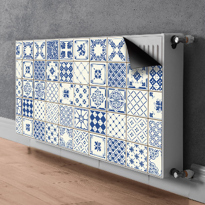 Capac decorativ pentru calorifer Placi azulejos