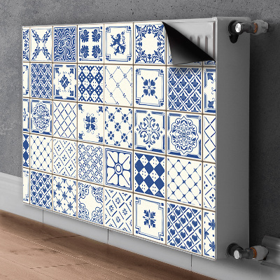 Capac decorativ pentru calorifer Placi azulejos