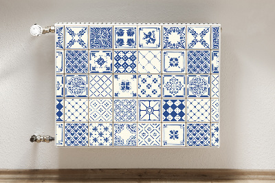 Capac decorativ pentru calorifer Placi azulejos