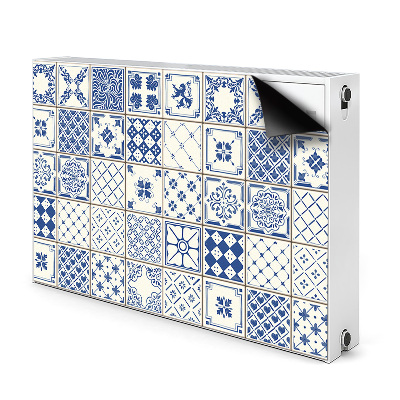 Capac decorativ pentru calorifer Placi azulejos