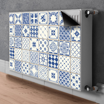 Capac decorativ pentru calorifer Placi azulejos