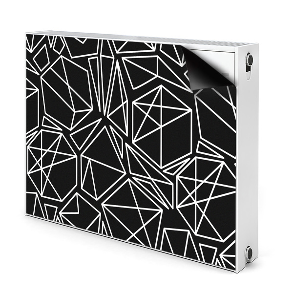 Magnet decorativ pentru calorifer Forme geometrice