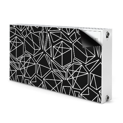 Magnet decorativ pentru calorifer Forme geometrice