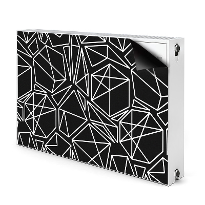 Magnet decorativ pentru calorifer Forme geometrice