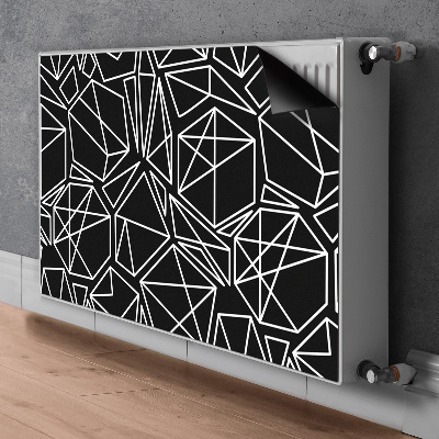 Magnet decorativ pentru calorifer Forme geometrice