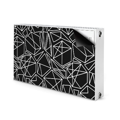 Magnet decorativ pentru calorifer Forme geometrice