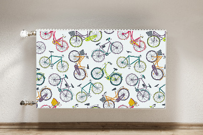 Capac decorativ pentru calorifer Biciclete de oraș