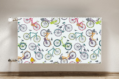 Capac decorativ pentru calorifer Biciclete de oraș