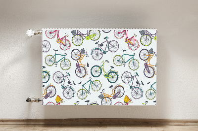 Capac decorativ pentru calorifer Biciclete de oraș