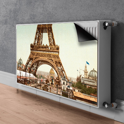 Magnet decorativ pentru calorifer Turnul retro eiffel