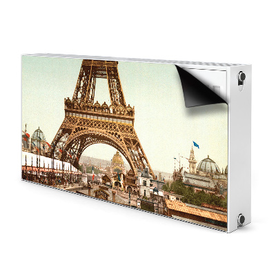 Magnet decorativ pentru calorifer Turnul retro eiffel