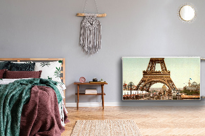 Magnet decorativ pentru calorifer Turnul retro eiffel