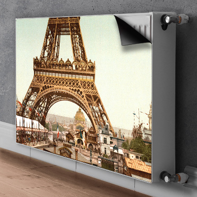 Magnet decorativ pentru calorifer Turnul retro eiffel