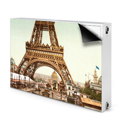 Magnet decorativ pentru calorifer Turnul retro eiffel