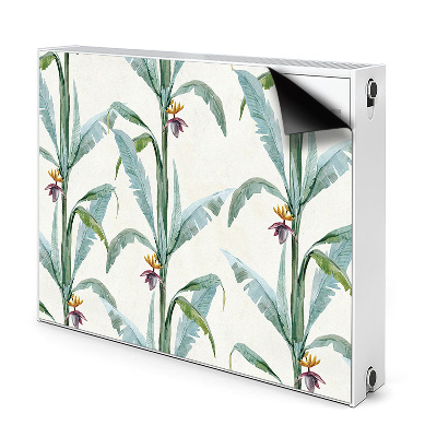 Magnet decorativ pentru calorifer Plante tropicale