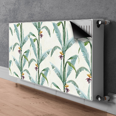 Magnet decorativ pentru calorifer Plante tropicale