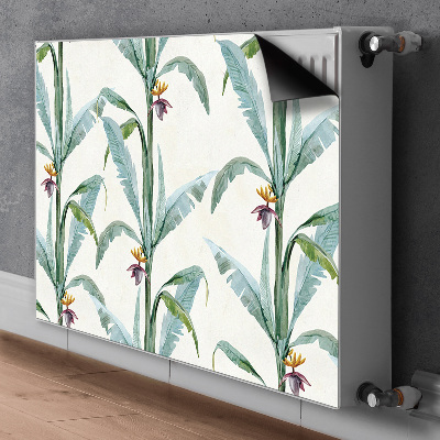 Magnet decorativ pentru calorifer Plante tropicale