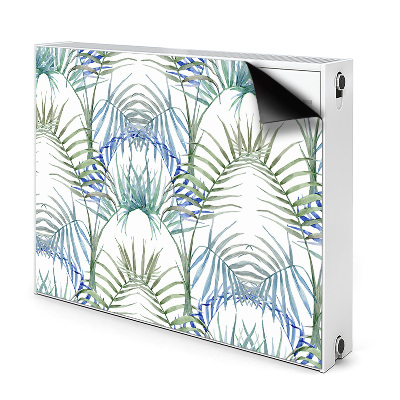 Magnet decorativ pentru calorifer Frunze tropicale