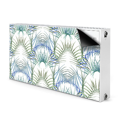 Magnet decorativ pentru calorifer Frunze tropicale