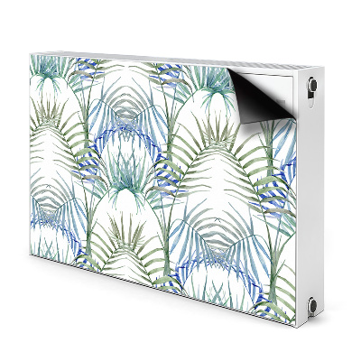 Magnet decorativ pentru calorifer Frunze tropicale