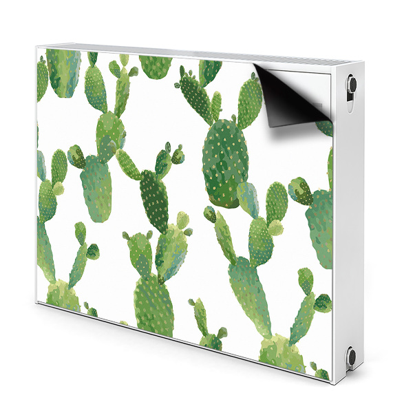 Magnet decorativ pentru calorifer Cacti pictați