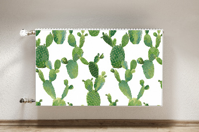 Magnet decorativ pentru calorifer Cacti pictați