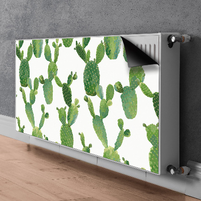 Magnet decorativ pentru calorifer Cacti pictați