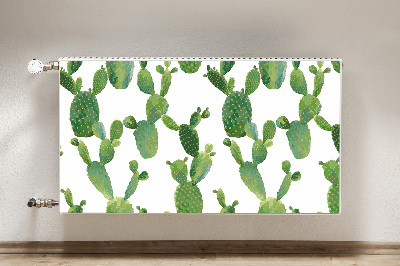 Magnet decorativ pentru calorifer Cacti pictați