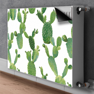 Magnet decorativ pentru calorifer Cacti pictați